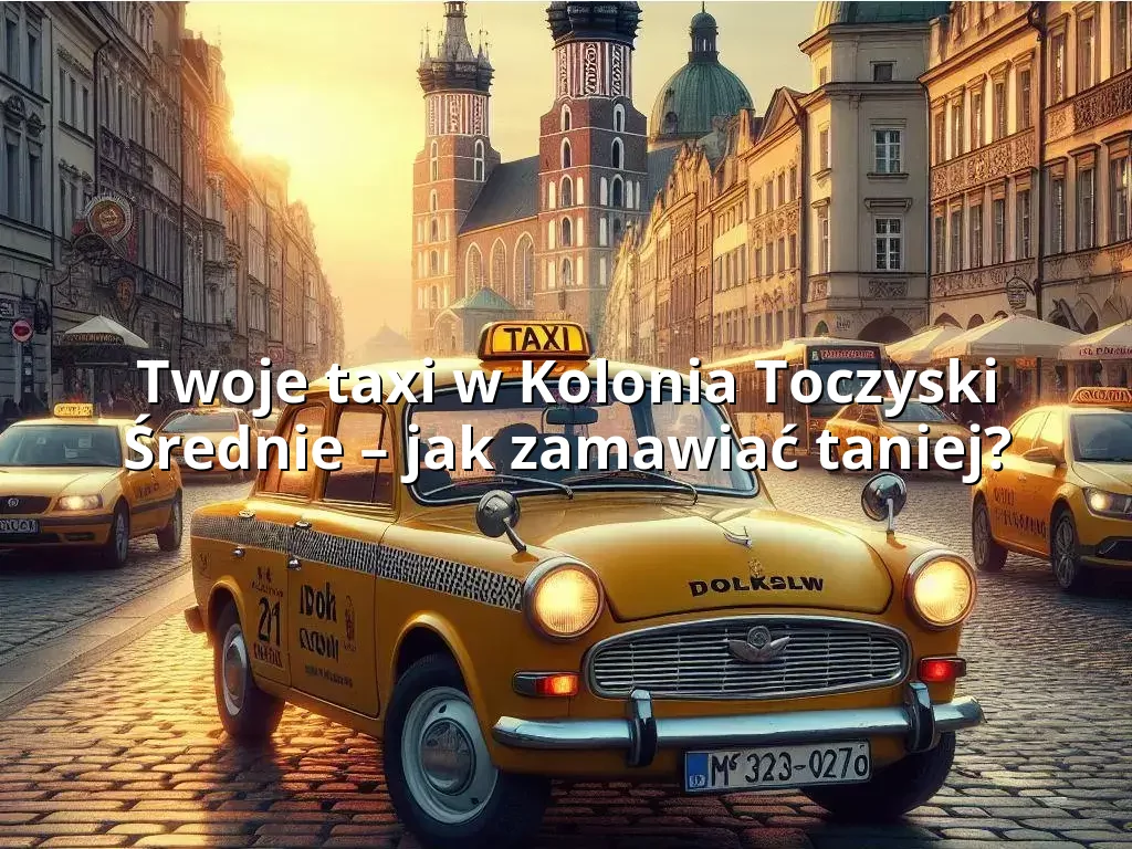 Tanie Taxi Kolonia Toczyski Średnie