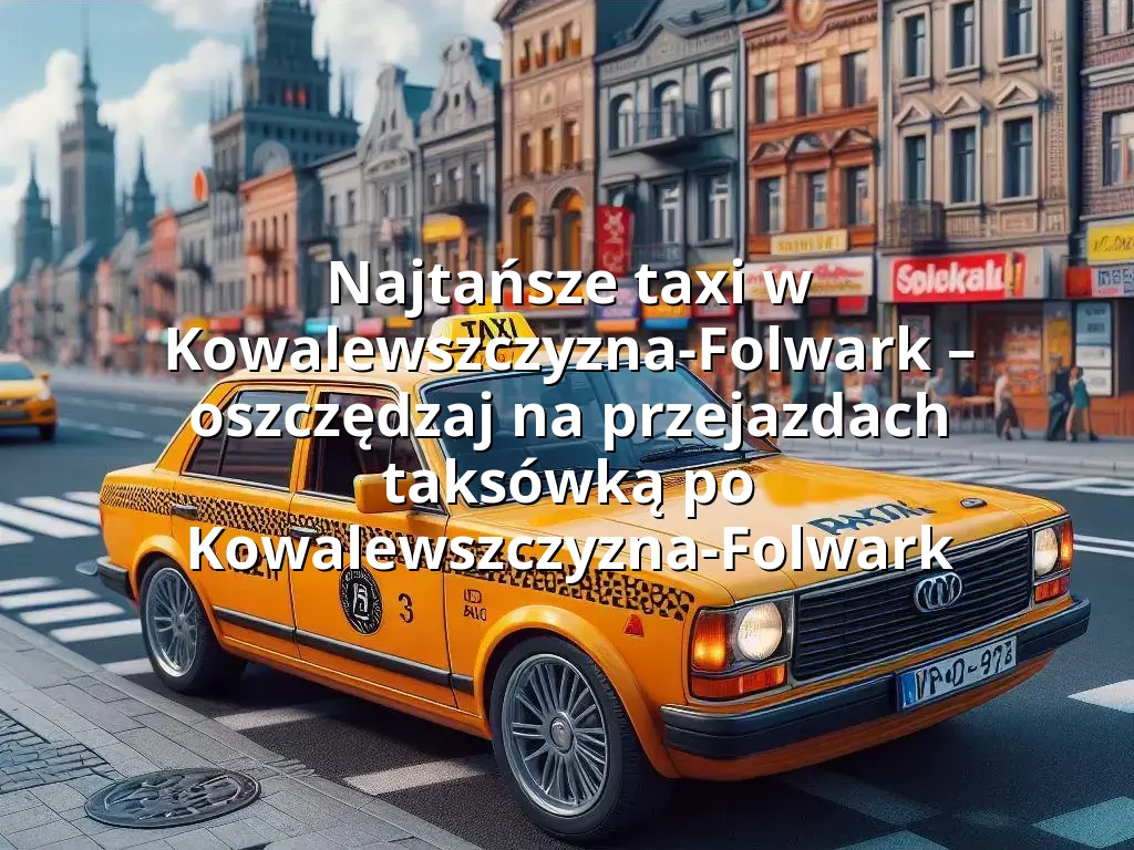 Tanie Taxi Kowalewszczyzna-Folwark