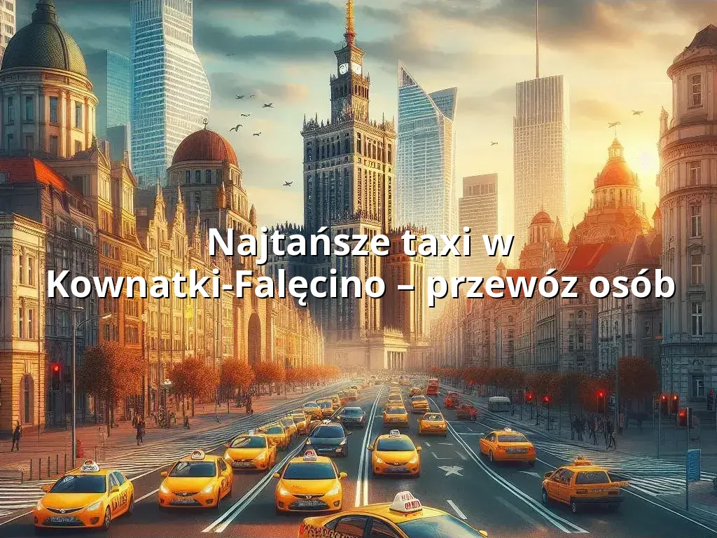 Tanie Taxi Kownatki-Falęcino