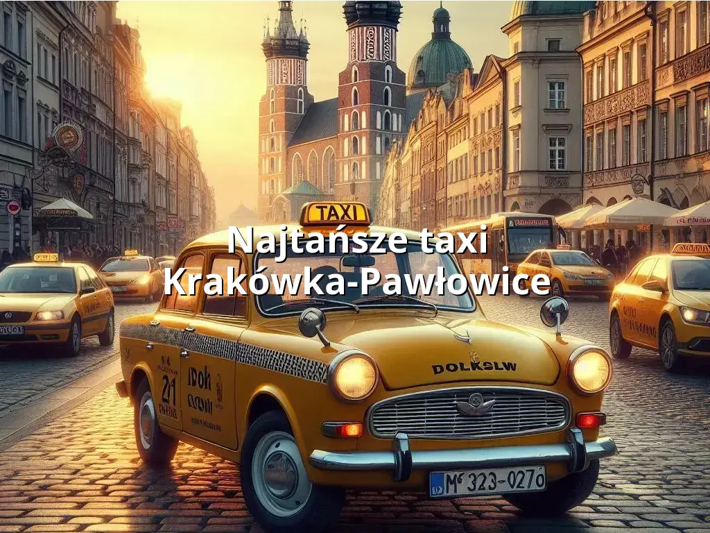 Tanie Taxi Krakówka-Pawłowice