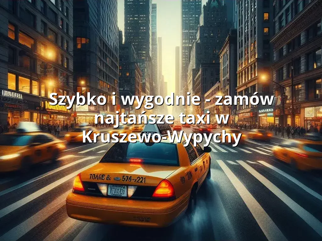 Tanie Taxi Kruszewo-Wypychy