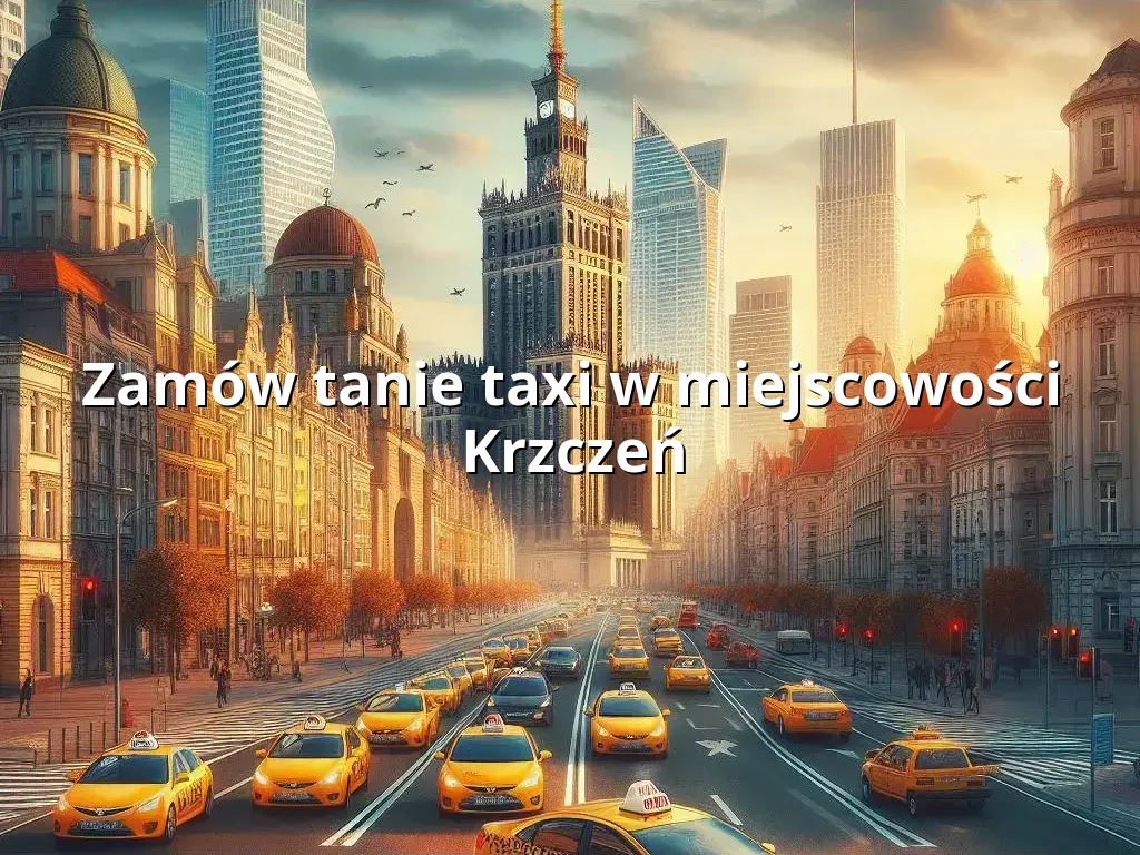 Tanie Taxi Krzczeń