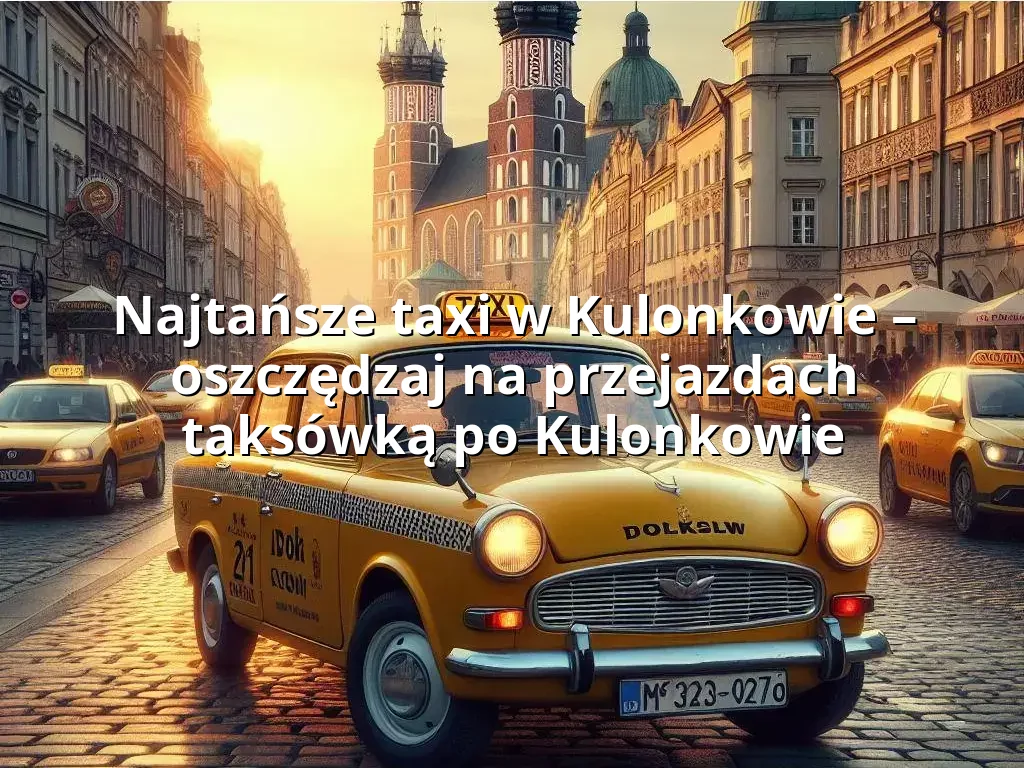 Tanie Taxi Kulonkowie