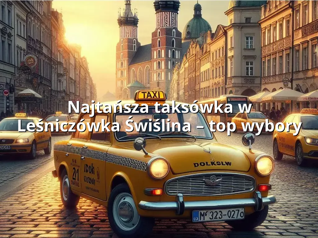 Tanie Taxi Leśniczówka Świślina