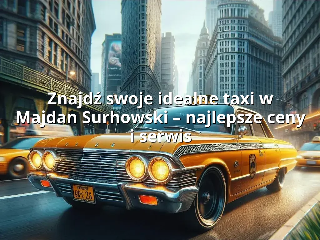 Tanie Taxi Majdan Surhowski