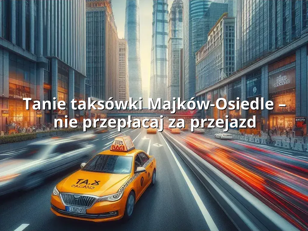 Tanie Taxi Majków-Osiedle