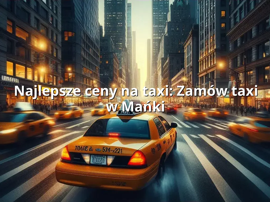 Tanie Taxi Mańki