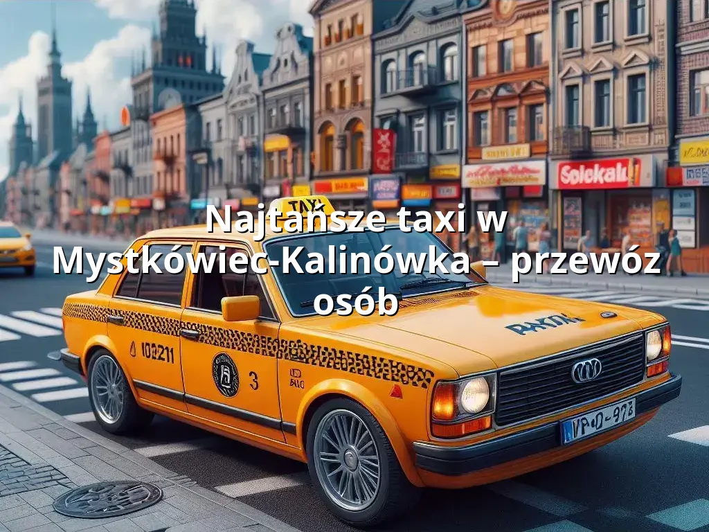 Tanie Taxi Mystkówiec-Kalinówka