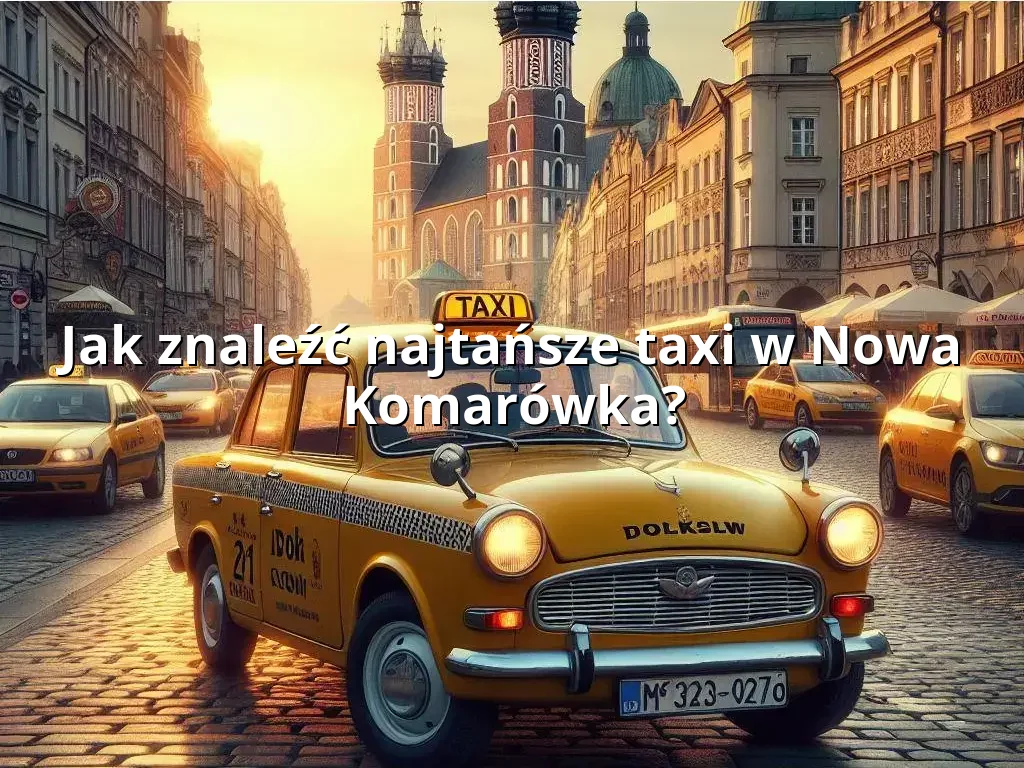 Tanie Taxi Nowa Komarówka