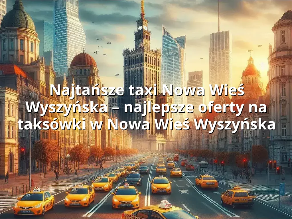 Tanie Taxi Nowa Wieś Wyszyńska