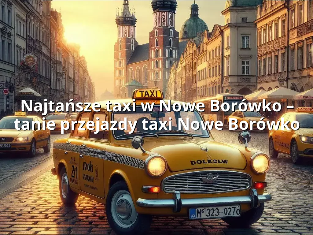 Tanie Taxi Nowe Borówko