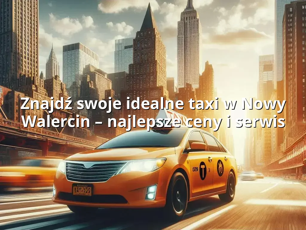 Tanie Taxi Nowy Walercin