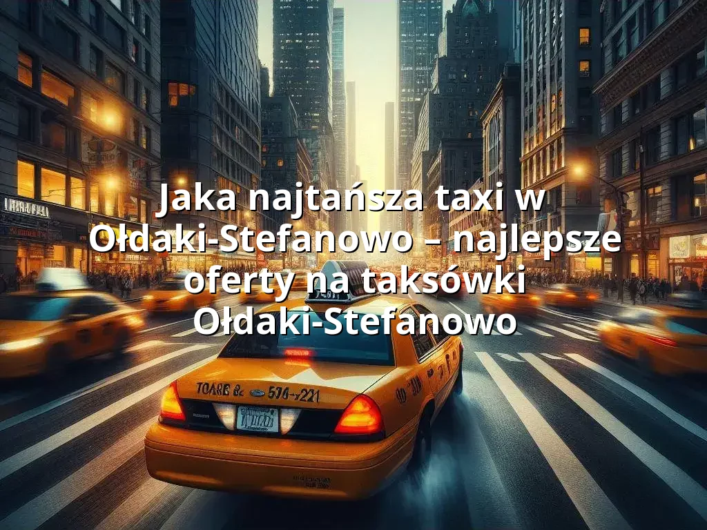 Tanie Taxi Ołdaki-Stefanowo