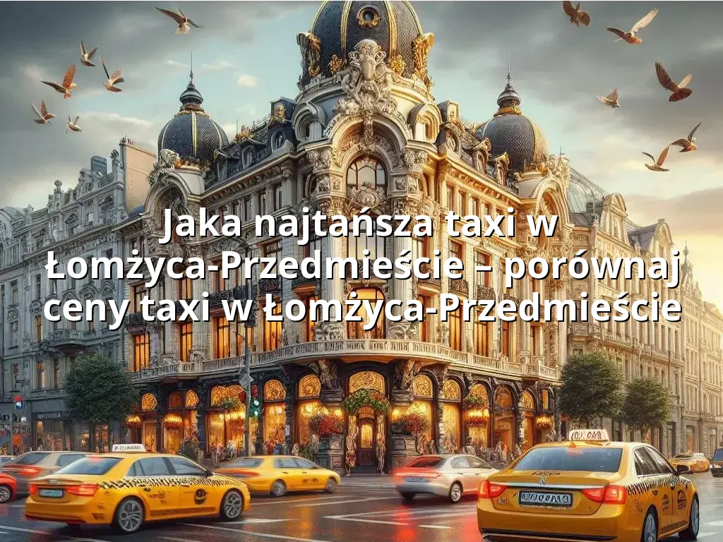 Tanie Taxi Łomżyca-Przedmieście