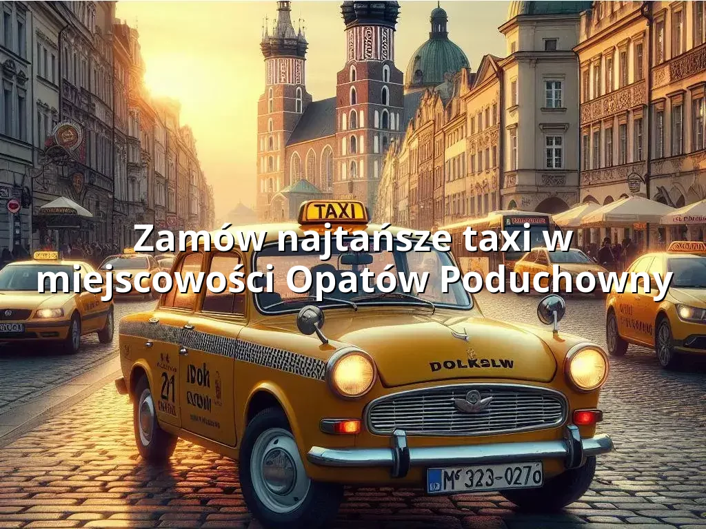 Tanie Taxi Opatów Poduchowny