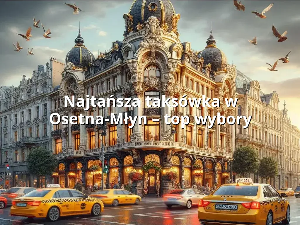 Tanie Taxi Osetna-Młyn