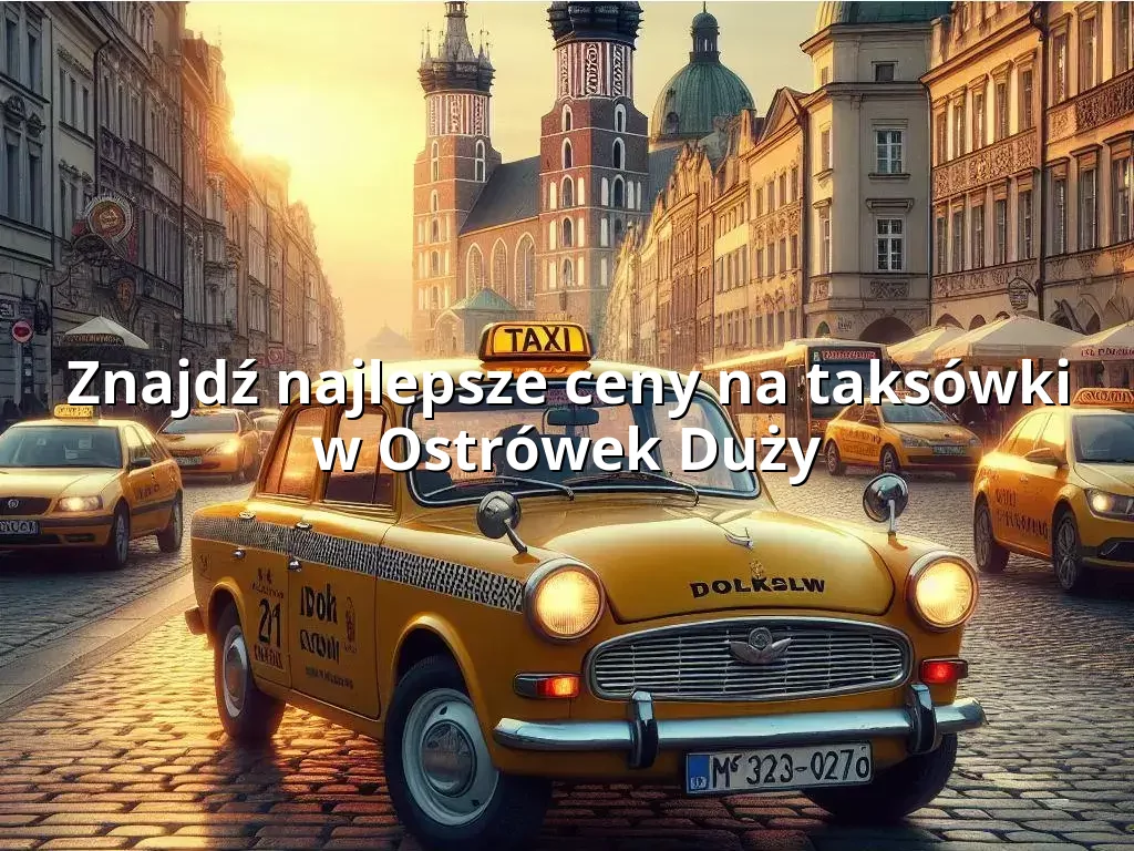 Tanie Taxi Ostrówek Duży