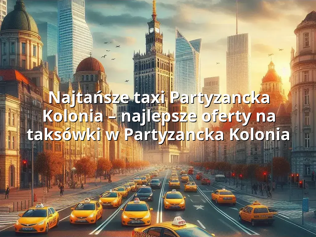 Tanie Taxi Partyzancka Kolonia