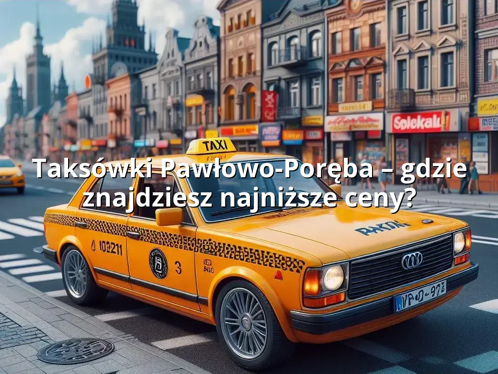 Tanie Taxi Pawłowo-Poręba