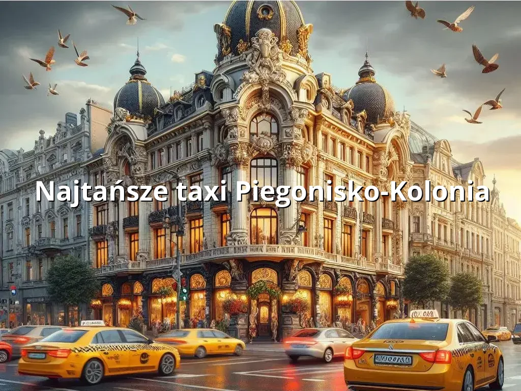 Tanie Taxi Piegonisko-Kolonia