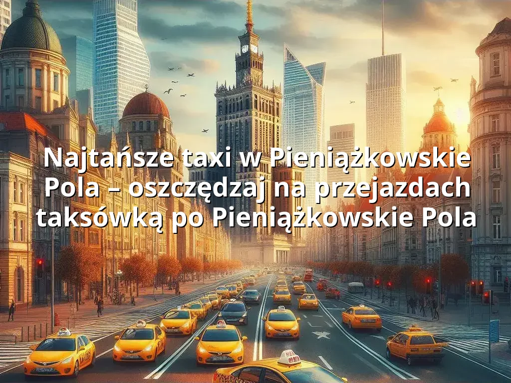 Tanie Taxi Pieniążkowskie Pola