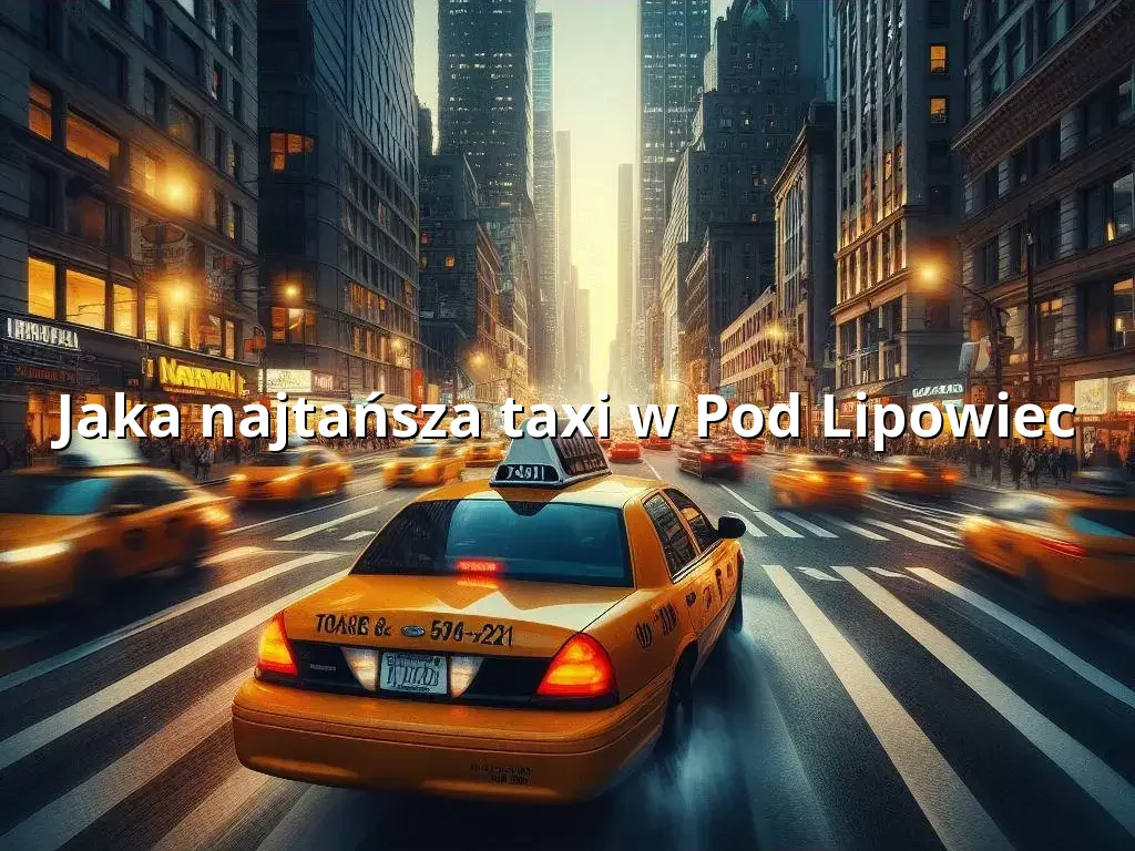 Tanie Taxi Pod Lipowiec