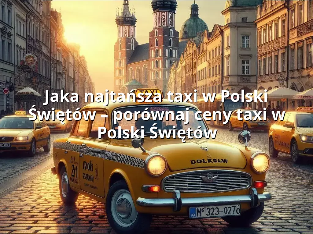 Tanie Taxi Polski Świętów