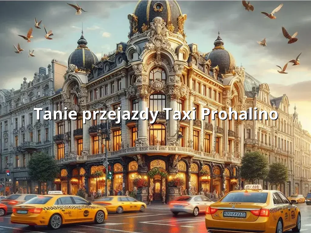 Tanie Taxi Prohalino