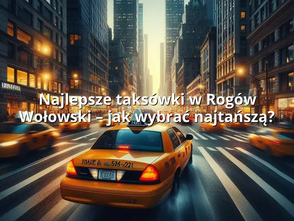 Tanie Taxi Rogów Wołowski