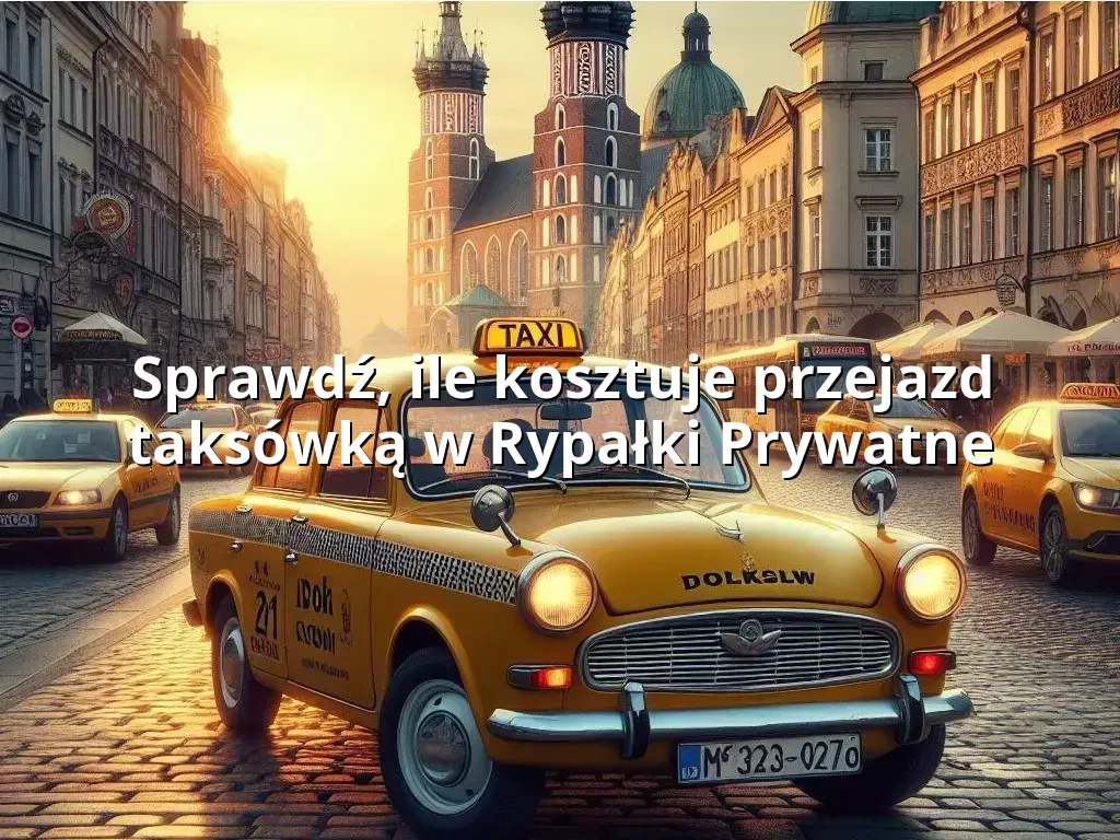 Tanie Taxi Rypałki Prywatne