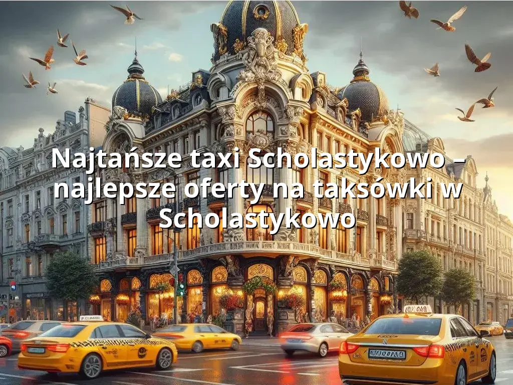 Tanie Taxi Scholastykowo