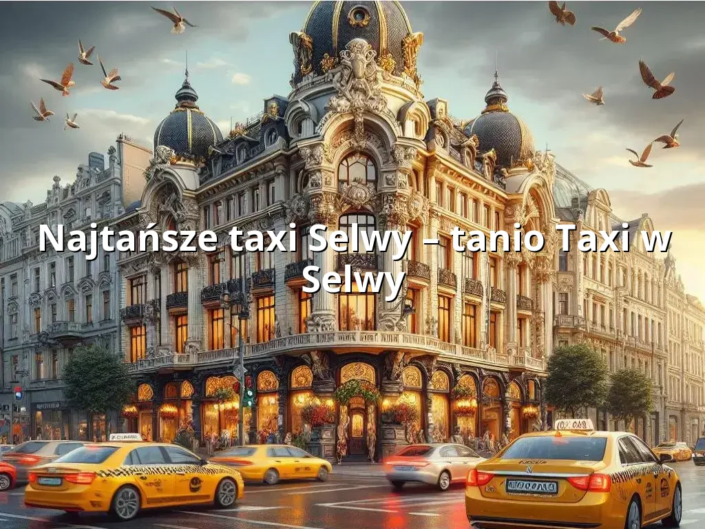 Tanie Taxi Selwy