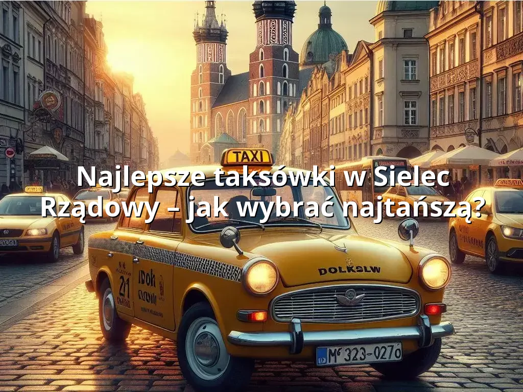 Tanie Taxi Sielec Rządowy