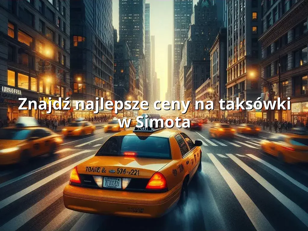 Tanie Taxi Simota