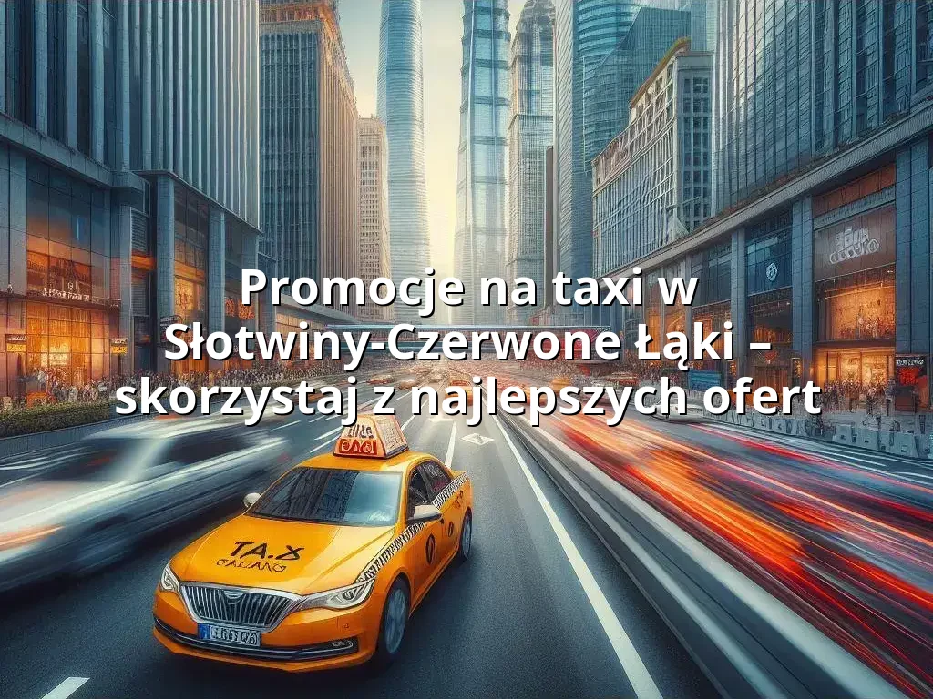 Tanie Taxi Słotwiny-Czerwone Łąki