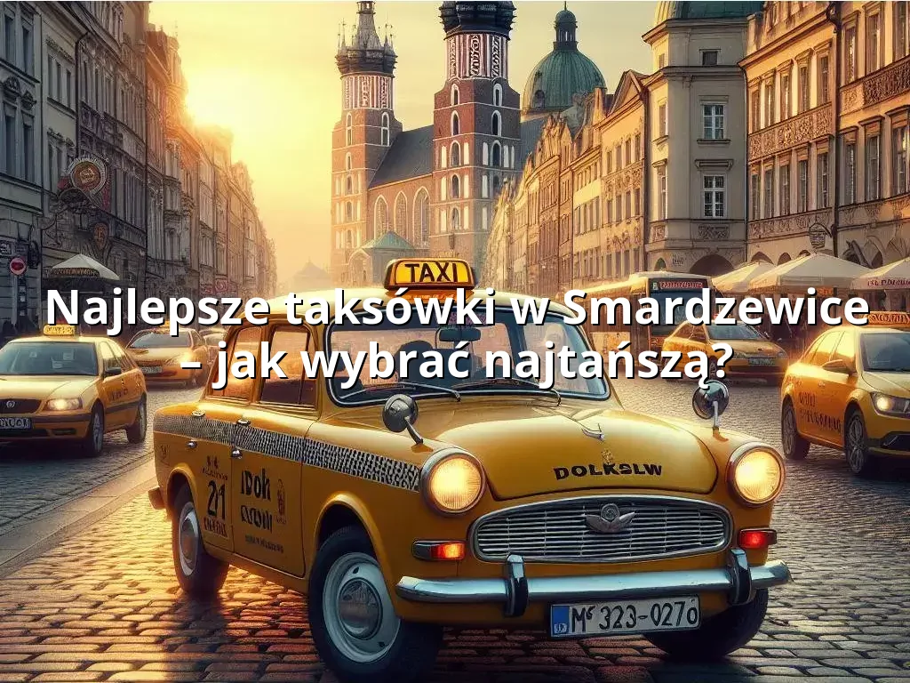 Tanie Taxi Smardzewice