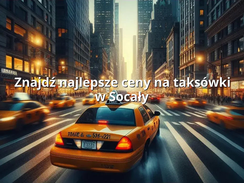 Tanie Taxi Socały