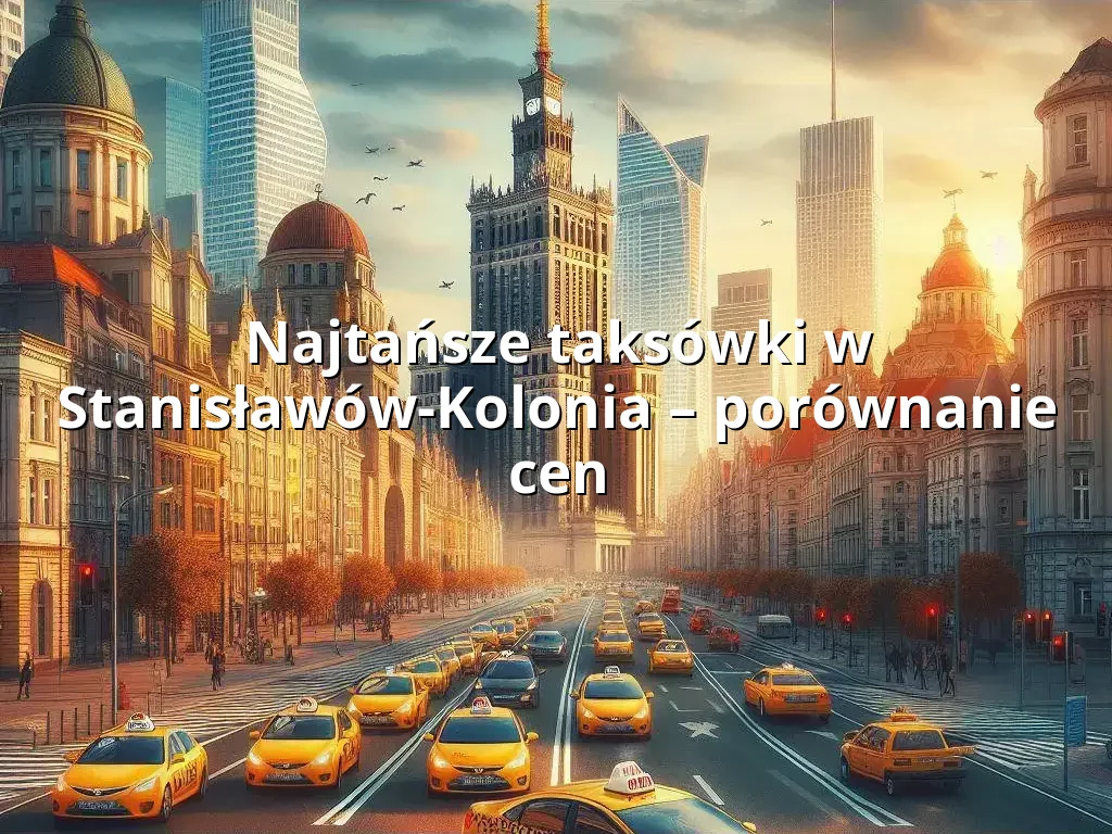 Tanie Taxi Stanisławów-Kolonia