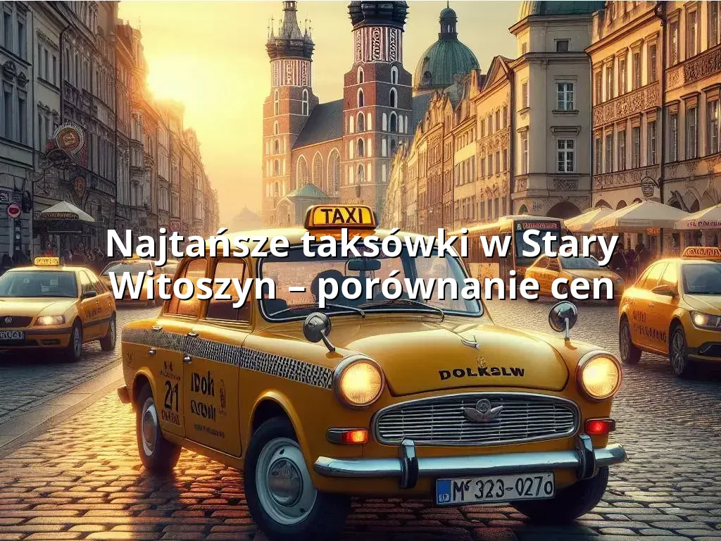 Tanie Taxi Stary Witoszyn