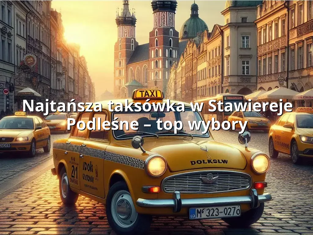 Tanie Taxi Stawiereje Podleśne