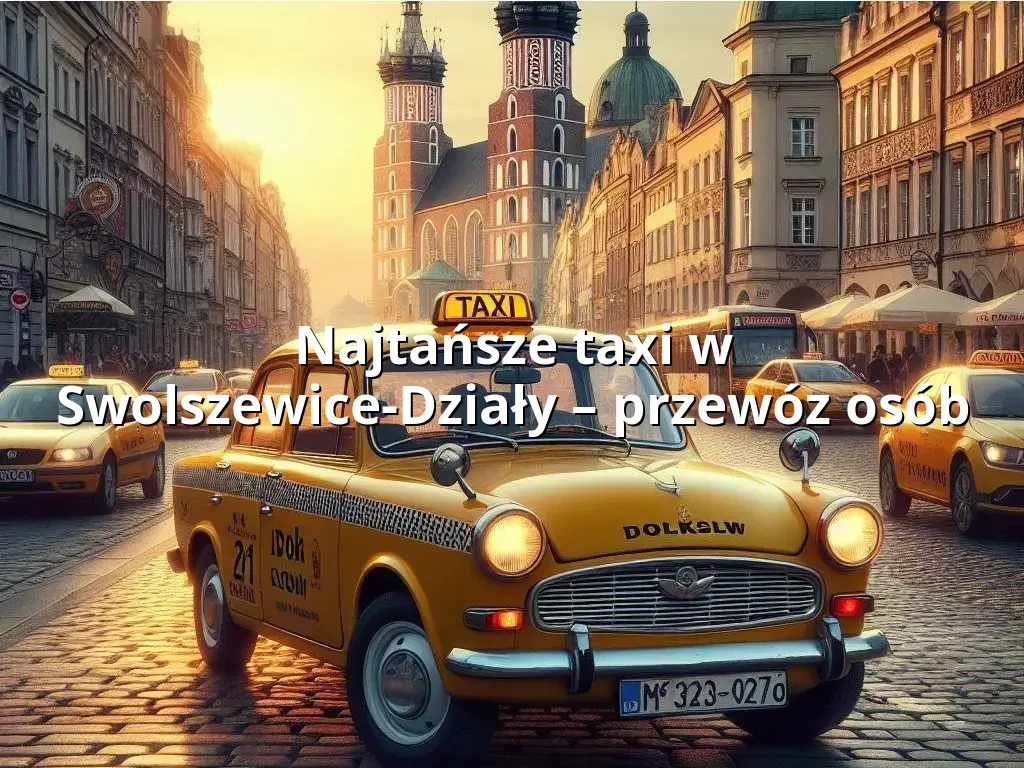 Tanie Taxi Swolszewice-Działy