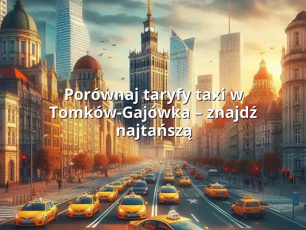 Tanie Taxi Tomków-Gajówka