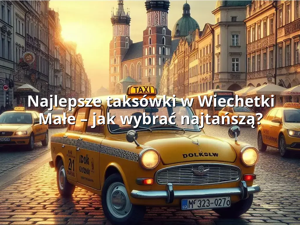 Tanie Taxi Wiechetki Małe