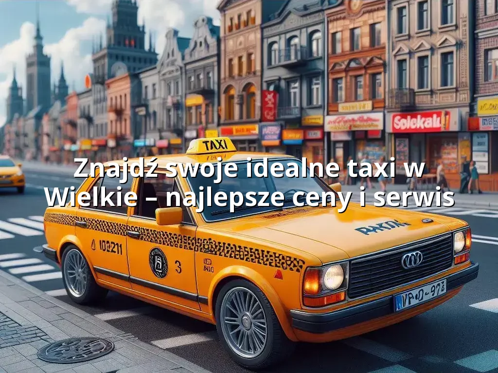 Tanie Taxi Wielkie