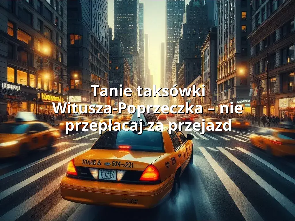 Tanie Taxi Witusza-Poprzeczka