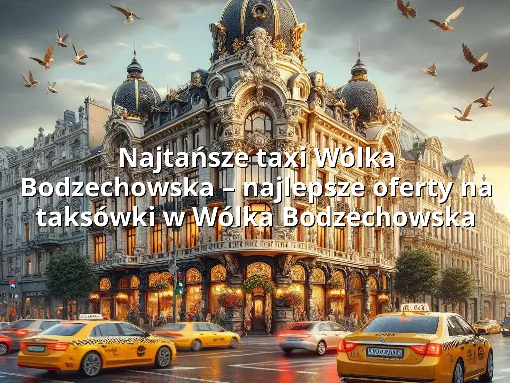 Tanie Taxi Wólka Bodzechowska