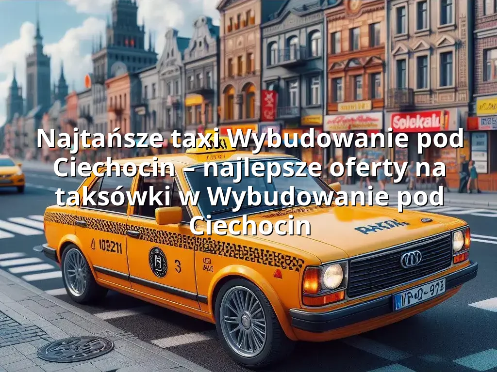 Tanie Taxi Wybudowanie pod Ciechocin