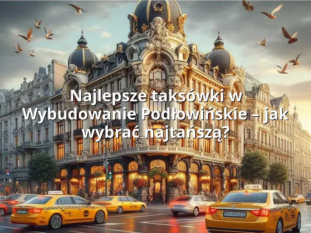 Tanie Taxi Wybudowanie Podłowińskie